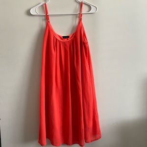 Bright Orange Sundress